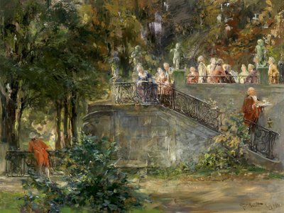Garden Party by Ferdinand Brutt